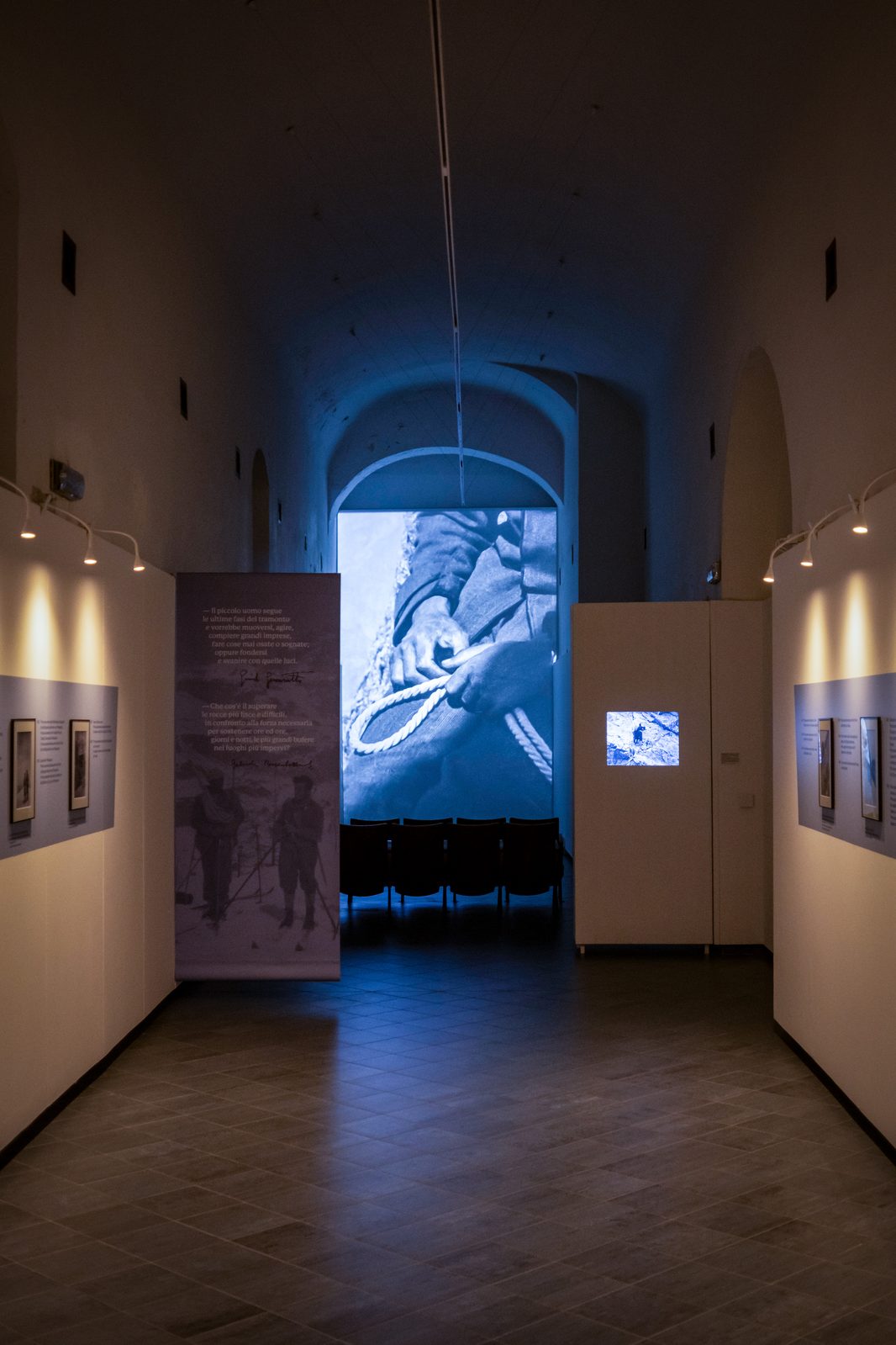 La cordata ideale — installation 1